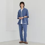 リネンライクオープンカラーシャツ | coen【men】 | 詳細画像35 