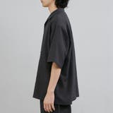 リネンライクオープンカラーシャツ | coen【men】 | 詳細画像37 