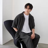 リネンライクオープンカラーシャツ | coen【men】 | 詳細画像6 