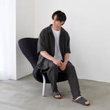 リネンライクオープンカラーシャツ | coen【men】 | 詳細画像7 