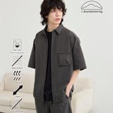 【C.Mt】AIRCOメッシュストレッチシャツ 通気性/防しわ機能付き | coen【men】 | 詳細画像1