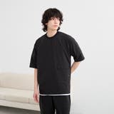 【C.Mt】AIRCOメッシュストレッチプルオーバー 通気/防しわ機能付き | coen【men】 | 詳細画像2