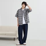 オンブレーチェックパナマシャツ | coen【men】 | 詳細画像12