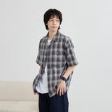 オンブレーチェックパナマシャツ | coen【men】 | 詳細画像13