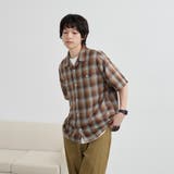 オンブレーチェックパナマシャツ | coen【men】 | 詳細画像19