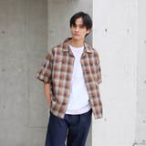 オンブレーチェックパナマシャツ | coen【men】 | 詳細画像2