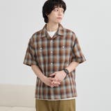 オンブレーチェックパナマシャツ | coen【men】 | 詳細画像21