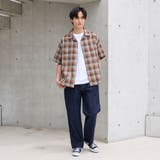 オンブレーチェックパナマシャツ | coen【men】 | 詳細画像3