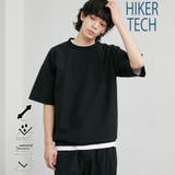 BLACK | ハイカーテックシャツプルオーバー 【ストレッチ、耐摩耗性、撥水、UVカット】 | coen【men】