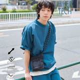 TURQUOISE | ハイカーテックシャツプルオーバー 【ストレッチ、耐摩耗性、撥水、UVカット】 | coen【men】