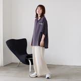 Sarry Cat刺繍レーヨンシャツ | coen【men】 | 詳細画像12