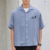 Sarry Cat刺繍レーヨンシャツ | coen【men】 | 詳細画像13