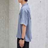 Sarry Cat刺繍レーヨンシャツ | coen【men】 | 詳細画像14