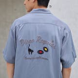 Sarry Cat刺繍レーヨンシャツ | coen【men】 | 詳細画像4