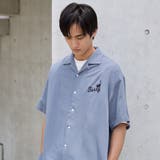 Sarry Cat刺繍レーヨンシャツ | coen【men】 | 詳細画像5