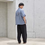 Sarry Cat刺繍レーヨンシャツ | coen【men】 | 詳細画像7