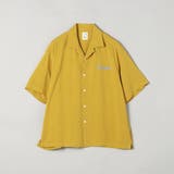 YELLOW | Sarry Cat刺繍レーヨンシャツ | coen【men】
