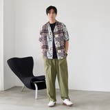 パネルプリントレーヨンシャツ | coen【men】 | 詳細画像6