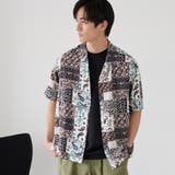 その他2 | パネルプリントレーヨンシャツ | coen【men】