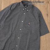 Teddy Bear(テディベア）別注ハーフスリーブボタンダウンシャツ（ネイビー… | coen【men】 | 詳細画像1 