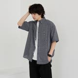 Teddy Bear(テディベア）別注ハーフスリーブボタンダウンシャツ（ネイビー… | coen【men】 | 詳細画像7 