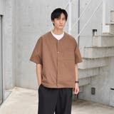 ハイカーテックライトウェイトノーカラーシャツ | coen【men】 | 詳細画像14
