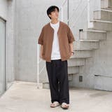 ハイカーテックライトウェイトノーカラーシャツ | coen【men】 | 詳細画像17