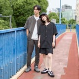 ハイカーテックライトウェイトノーカラーシャツ | coen【men】 | 詳細画像3