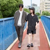 ハイカーテックライトウェイトノーカラーシャツ | coen【men】 | 詳細画像5