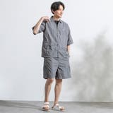 FreeSpeech別注ナイロンスナップボタン半袖シャツ | coen OUTLET | 詳細画像13