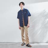 ドットプリントレギュラーカラー半袖シャツ | coen【men】 | 詳細画像8 