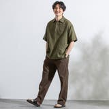 ブッチャープルオーバー半袖シャツ | coen OUTLET | 詳細画像8