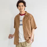 ジオメトリックプリントショートスリーブシャツ(セットアップ対応) | coen OUTLET | 詳細画像7