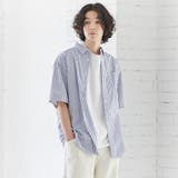 ブロードストライプレギュラーカラーショートスリーブシャツ | coen【men】 | 詳細画像15