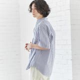 ブロードストライプレギュラーカラーショートスリーブシャツ | coen【men】 | 詳細画像16
