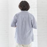 ブロードストライプレギュラーカラーショートスリーブシャツ | coen【men】 | 詳細画像17