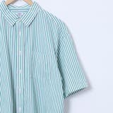 ブロードストライプレギュラーカラーショートスリーブシャツ | coen【men】 | 詳細画像21