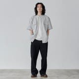 SMITHS(スミス)別注バンドカラーワークシャツ | coen【men】 | 詳細画像15