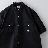 BLACK | SMITHS(スミス)別注バンドカラーワークシャツ | coen【men】