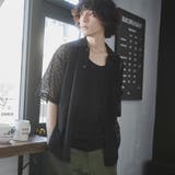 BLACK | TOWNCRAFT(タウンクラフト)別注レギュラーカラーレースシャツ | coen【men】