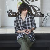 TOWNCRAFT(タウンクラフト)別注オンブレチェックショートスリーブシャツ | coen【men】 | 詳細画像5