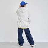 クリーンプラススウェットプルオーバーパーカー【防汚（食品汚れ）、UVカット】 | coen【men】 | 詳細画像20 