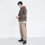 クリーンプラススウェットプルオーバーパーカー【防汚（食品汚れ）、UVカット】 | coen【men】 | 詳細画像30 