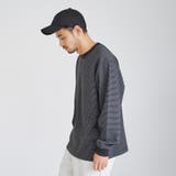クリーンプラス ボーダーロングスリーブTシャツ | coen【men】 | 詳細画像3