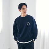 クリーンプラスロゴクルースウェット【防汚（食品汚れ）、UVカット】 | coen【men】 | 詳細画像2 