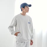 クリーンプラスロゴクルースウェット【防汚（食品汚れ）、UVカット】 | coen【men】 | 詳細画像7 