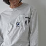 【WEB限定】CONVERSE (コンバース)天竺ポケットロングスリーブTシャツ | coen【men】 | 詳細画像7