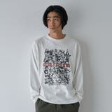 【WEB限定】アニマルプリントロングスリーブTシャツ | coen【men】 | 詳細画像4 