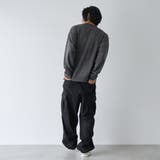 【WEB限定】OZZYブラッシュポンチクルーネックロングスリーブTシャツ | coen【men】 | 詳細画像3 