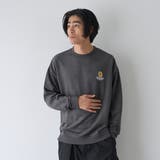 【WEB限定】OZZYブラッシュポンチクルーネックロングスリーブTシャツ | coen【men】 | 詳細画像4 